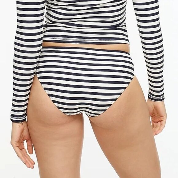 NWT J.Crew  Striped Surf Hipster Bikini Bottom XXL - Picture 3 of 11